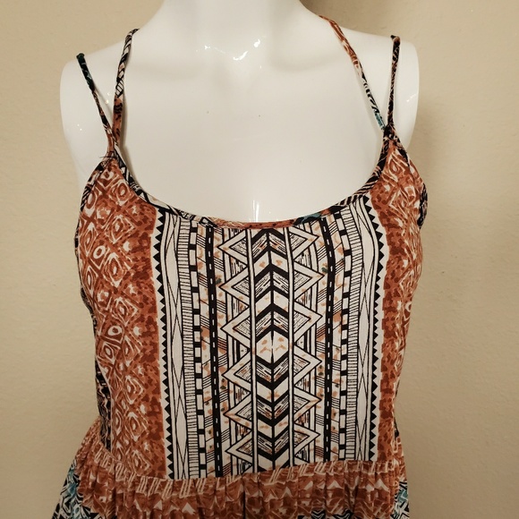 PATRONS OF PEACE MINI BOHEMIAN DRESS - Picture 2 of 8